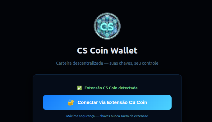 CS Coin Web Wallet