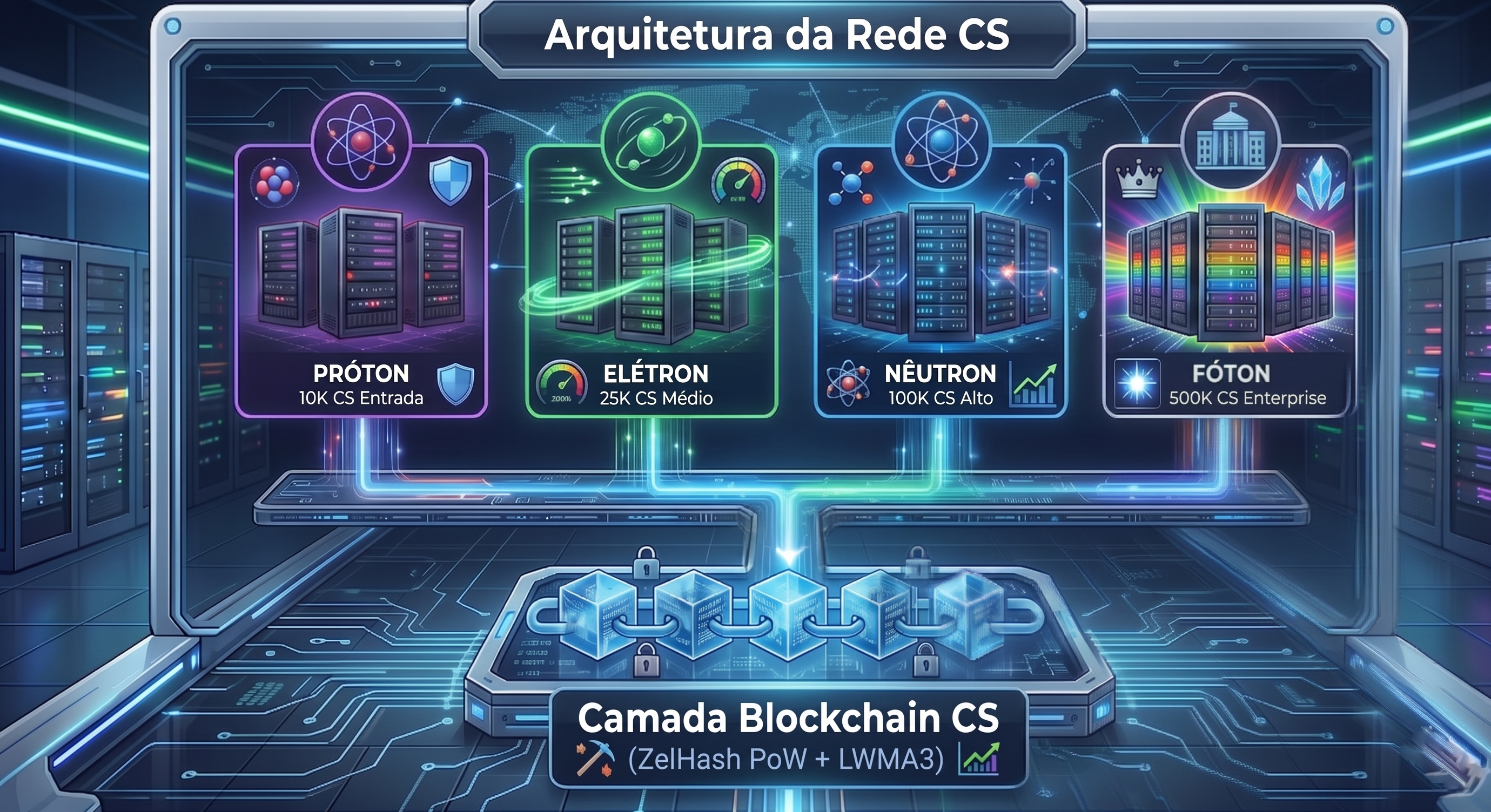 Arquitetura da Rede CS